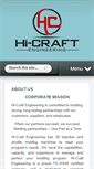 Mobile Screenshot of hicraftengineering.com